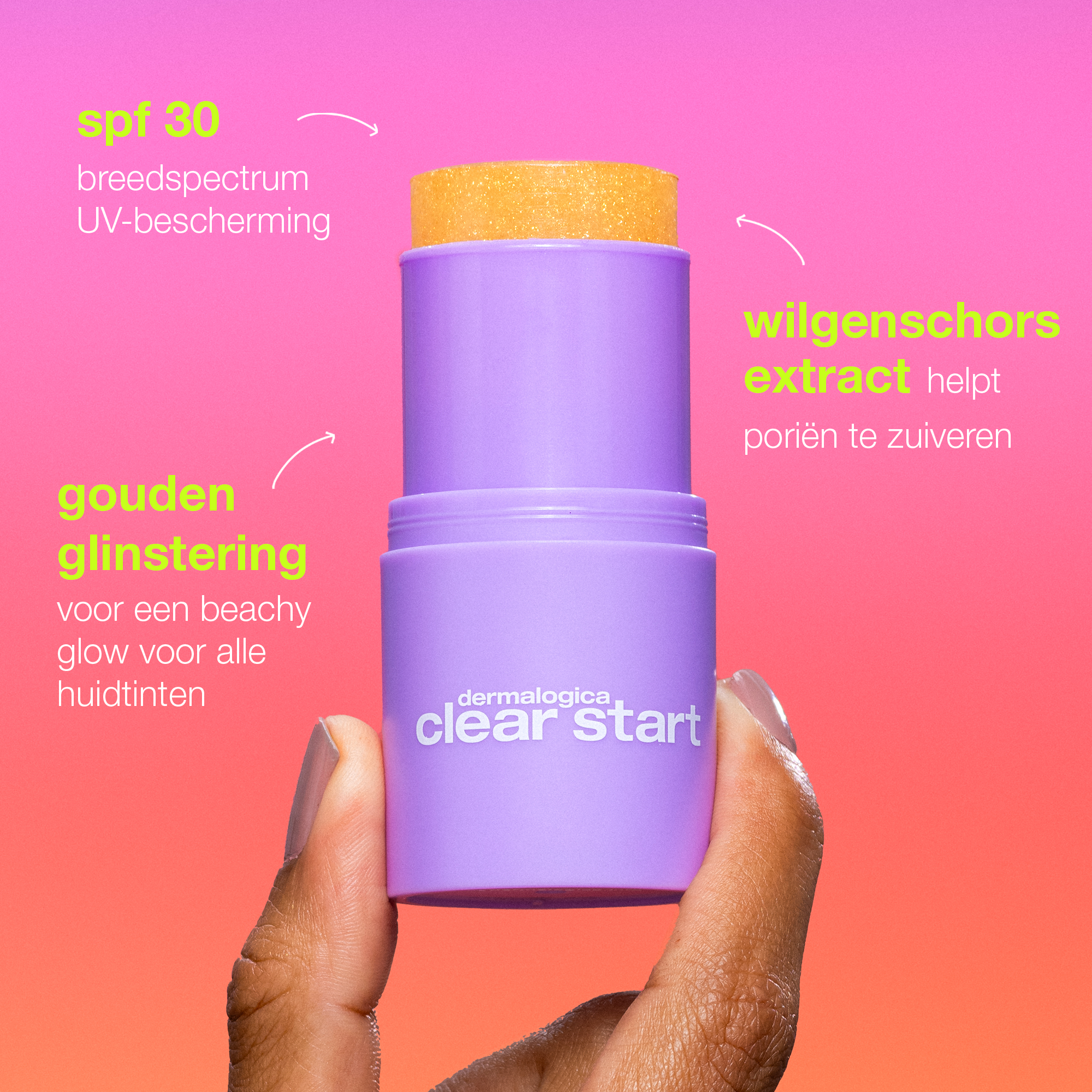 Golden hour hydrating SPF30 stick (19 gram)